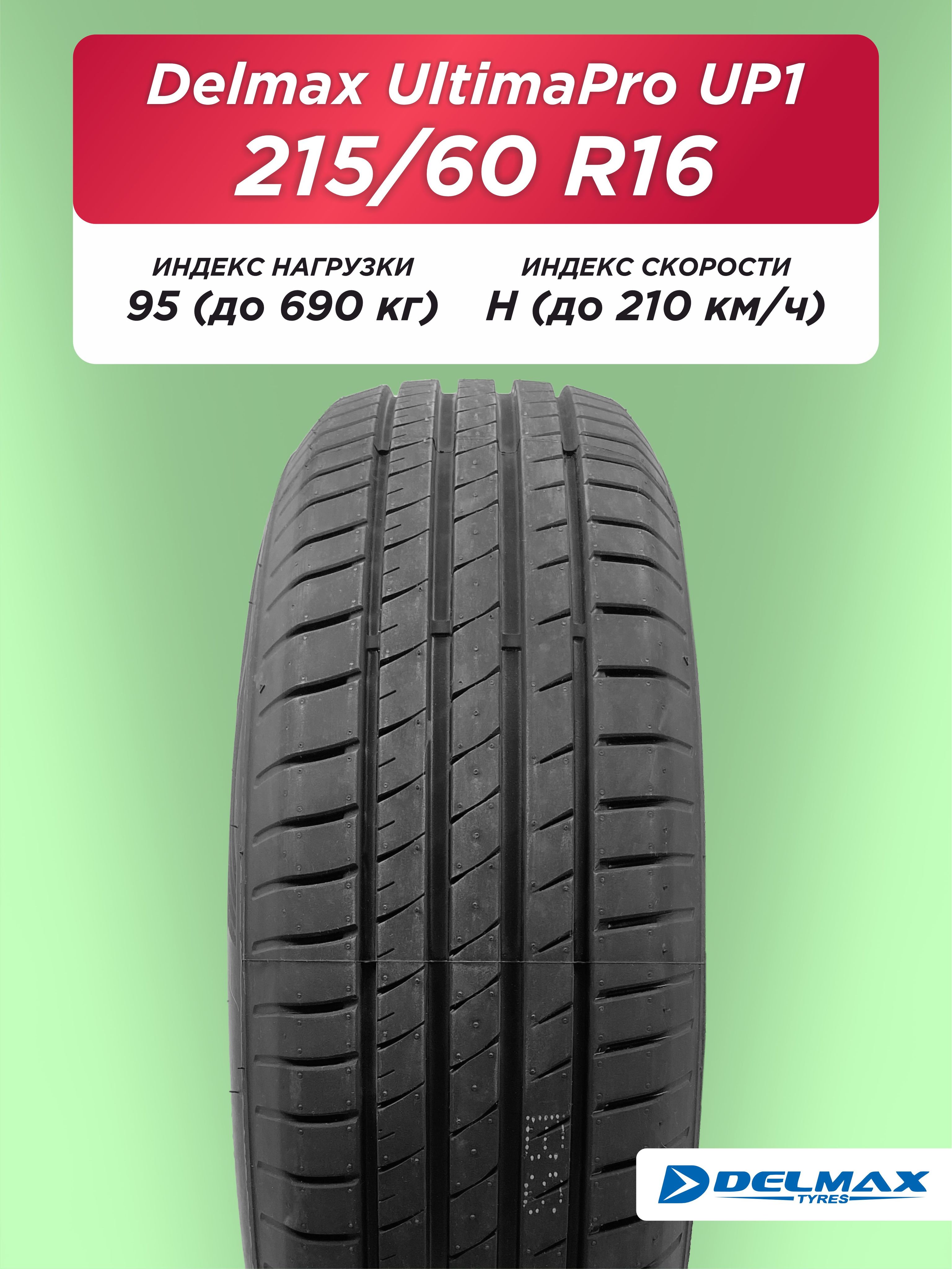 Автошина 215/60 R16 Delmax Ultimapro Up1 95 H б/к