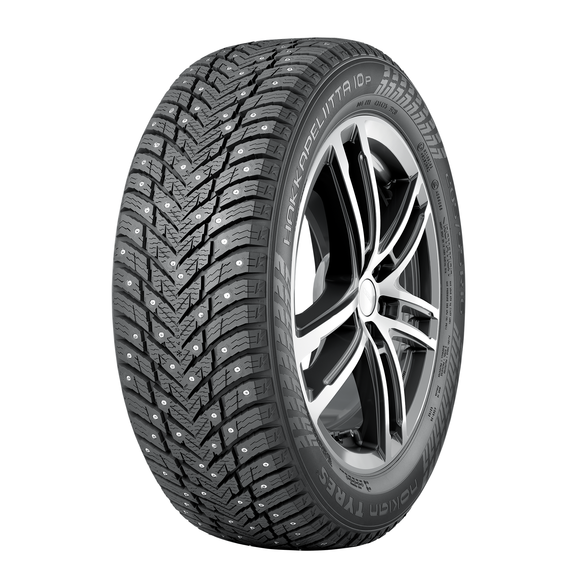 Автошина 185/65 R15 Nokian HKPL 10p XL 92 T шип