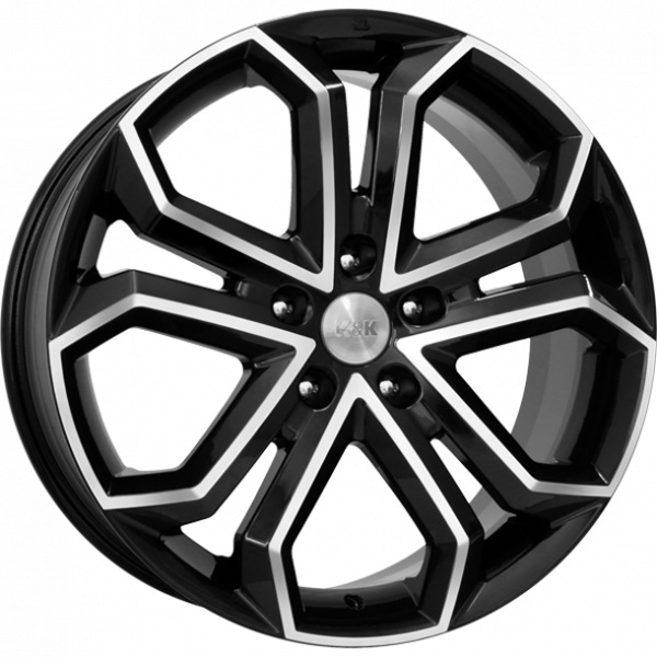 Автодиск K&K Пандора (КС466-09) 8.5*19 5*114.3 ET35 67.1 алмаз черный