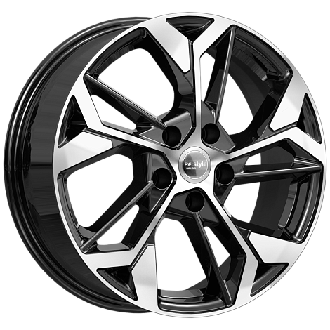 Автодиск K&K KC1062 (ZV 17 Jolion) 6.5*17 5*114.3 ET37 66.6 алмаз черный