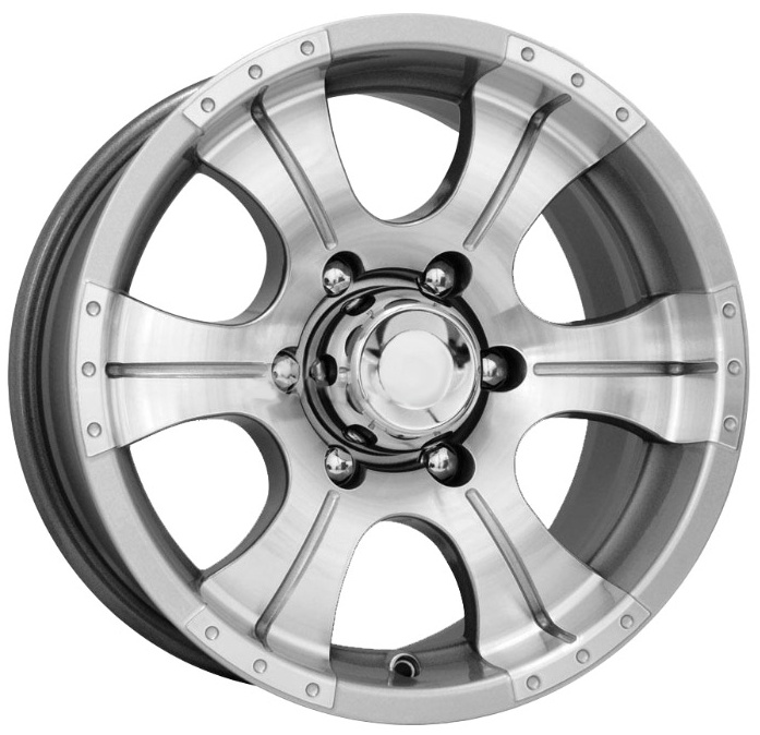 Автодиск K&K Байконур 8*16 6*139.7 ET0 108.5 дарк платинум