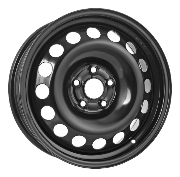 Автодиск MAGNETTO 5*14 5*100 ET35 57.1 VW Polo 14016 BK
