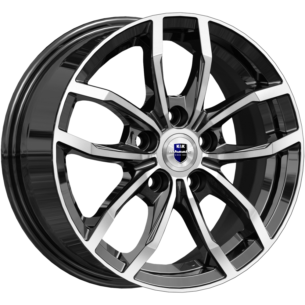 Автодиск K&K KC1048-09 Фрост 6.5*15 5*108 ET50 63.35 алмаз черный