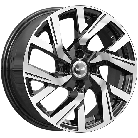 Автодиск K&K KC1030 (ZV_15_Cobalt) 6*15 4*100 ET39 60.1 алмаз черный