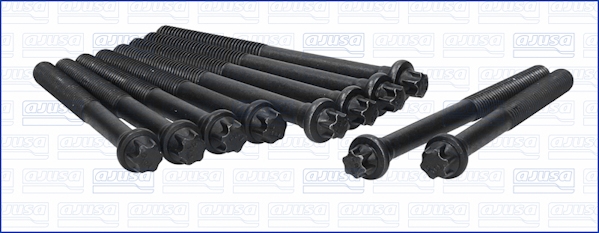 Болт крепления ГБЦ RENAULT LOGAN/CLIO/KANGOO/MEGANE 1.4/1.6 (М10х113-5 шт,М10х98-5 шт, к-кт) AJUSA 81002900
