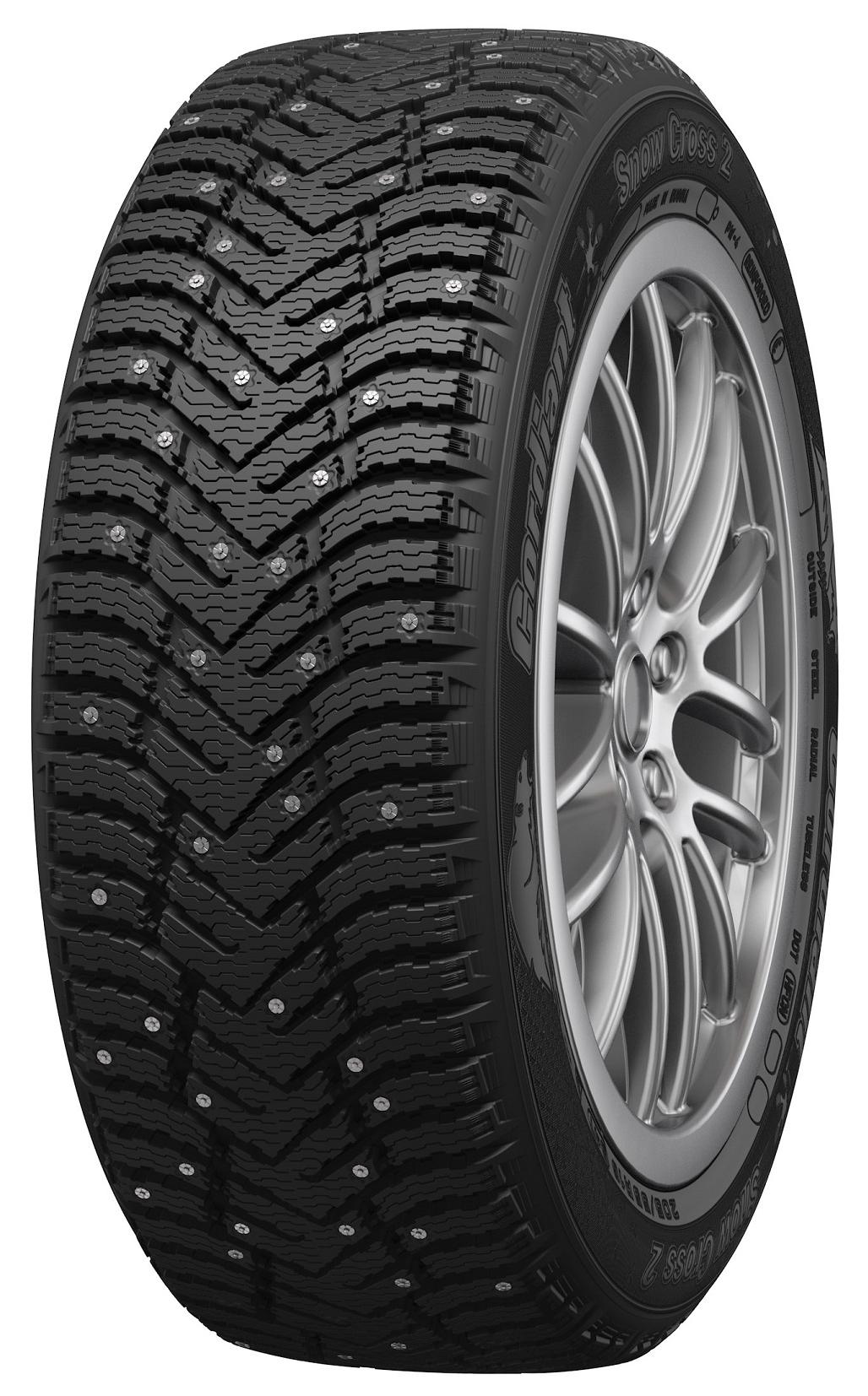 Автошина 215/60 R17 Cordiant SNOW_CROSS_2_SUV 100 T б/к шип