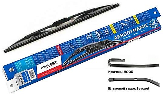 Щетка с/о AVANTECH Aerodynamic 12/300мм